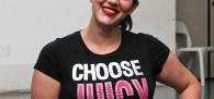 Olha a camiseta esperta que a @flasaad usou na palestra: CHOOSE JUICY!