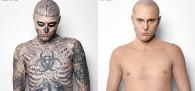 zombie boy antes e depois