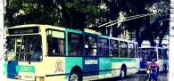 Os resistentes trólebus de Santos