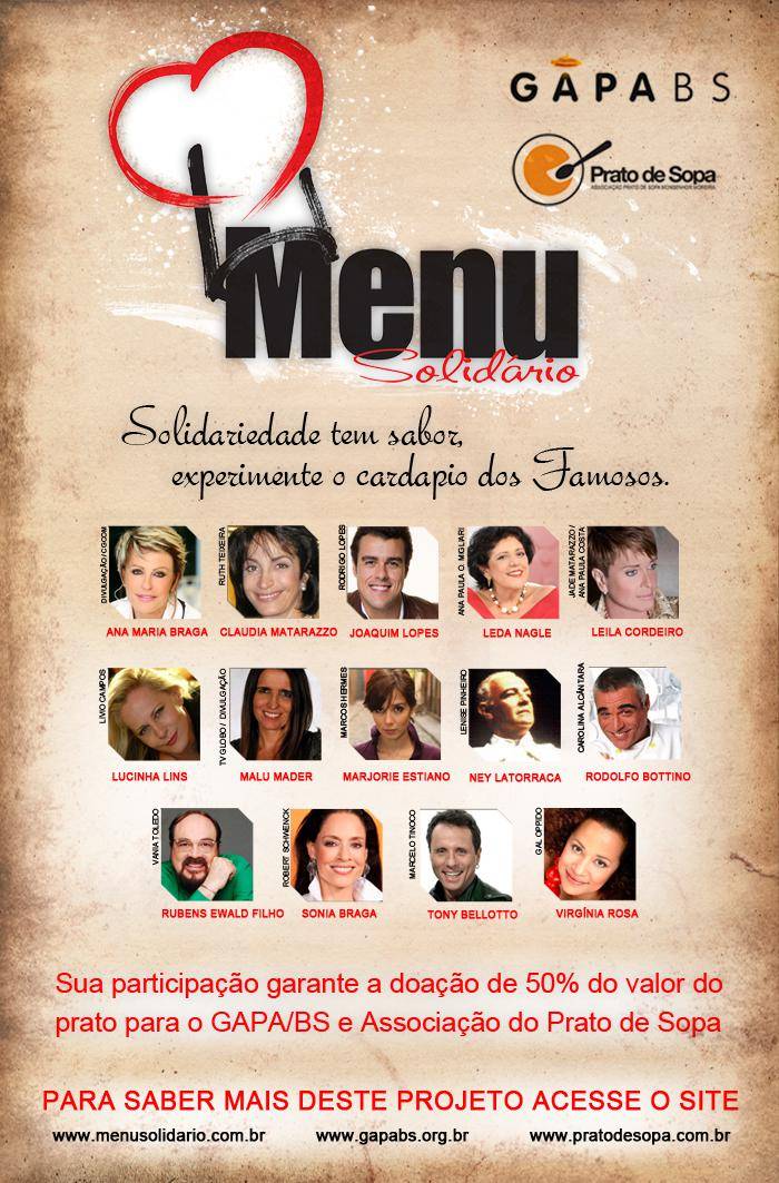 menu solidario