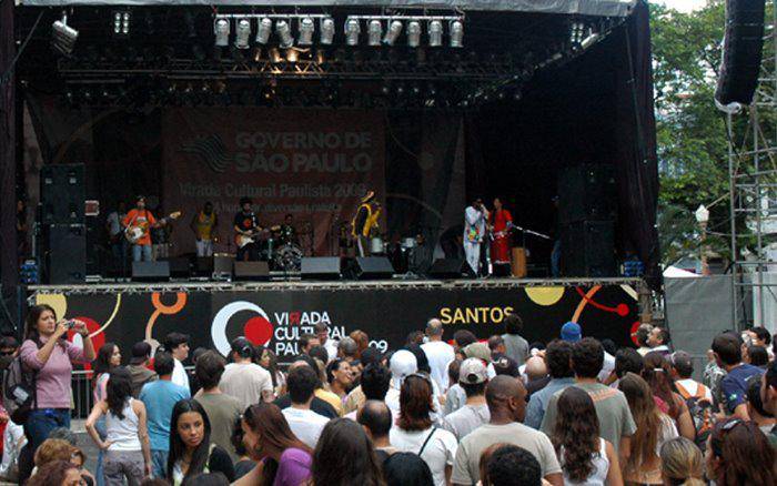 Virada Cultural 2012 em Santos 