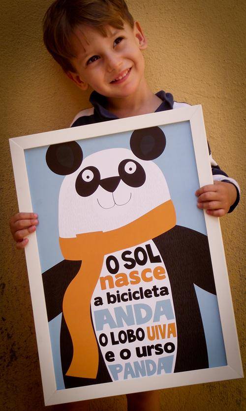 Poster Urso Panda