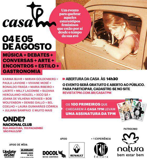 Programa legal em SP: Casa Tpm