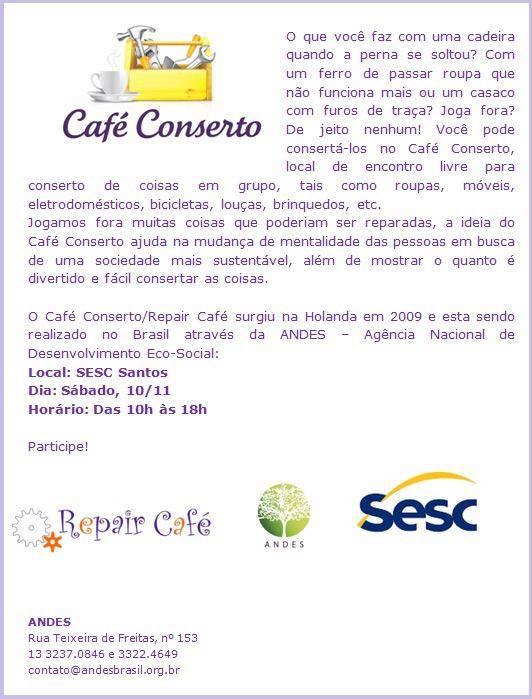 Café Conserto Santos