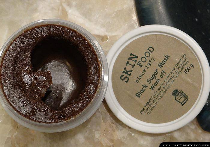 Black Sugar Mask Wash-off da Skin Food