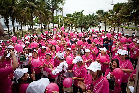 Amanhã tem caminhada Avon contra o câncer de mama em Santos