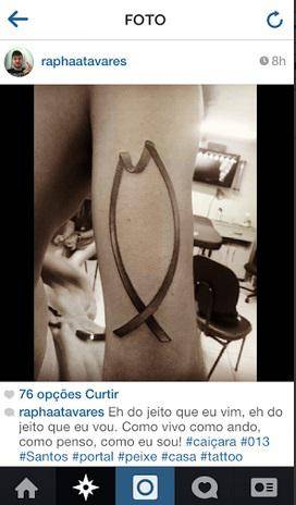 Tatuagens Em Homenagem A Santos