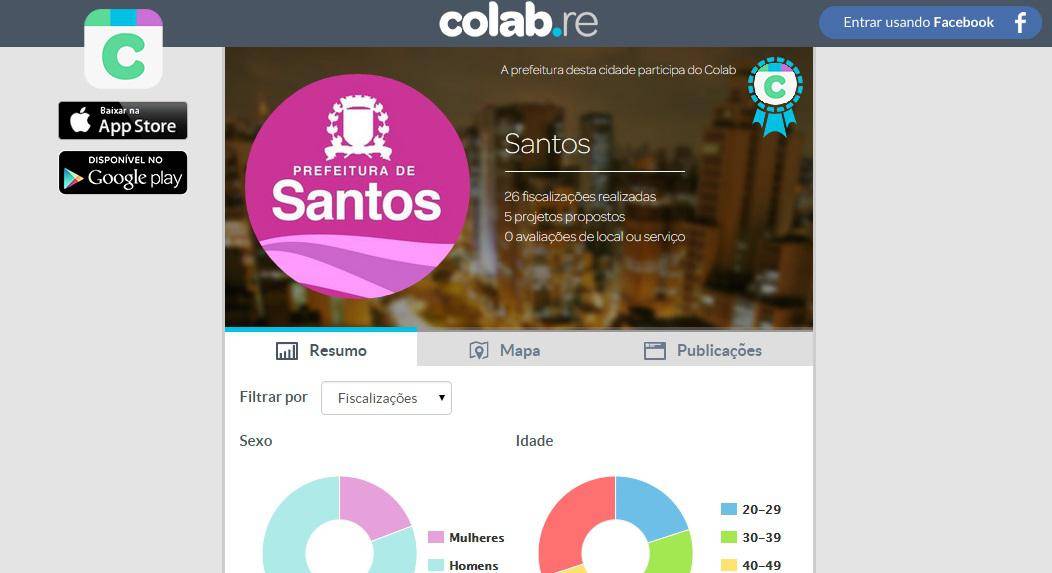 Colab - A rede social para cidadania