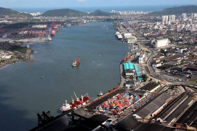 www.juicysantos.com.br - vista aérea do porto de santos