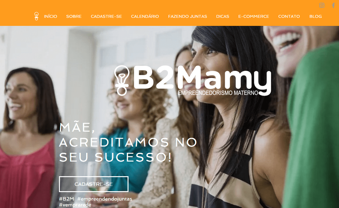 www.jucysantos.com.br - plataforma para mães empreendedoras 