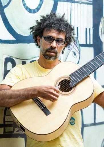 Fernando César no Clube do Choro de Santos Juicy Santos