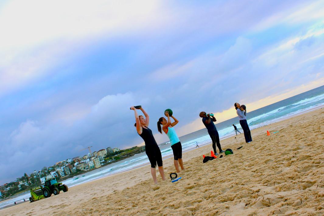 Beach Training em Santos