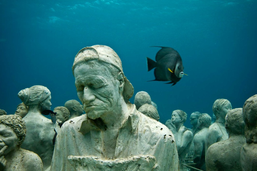 www.juicysantos.com.br - museu debaixo da água de cancun