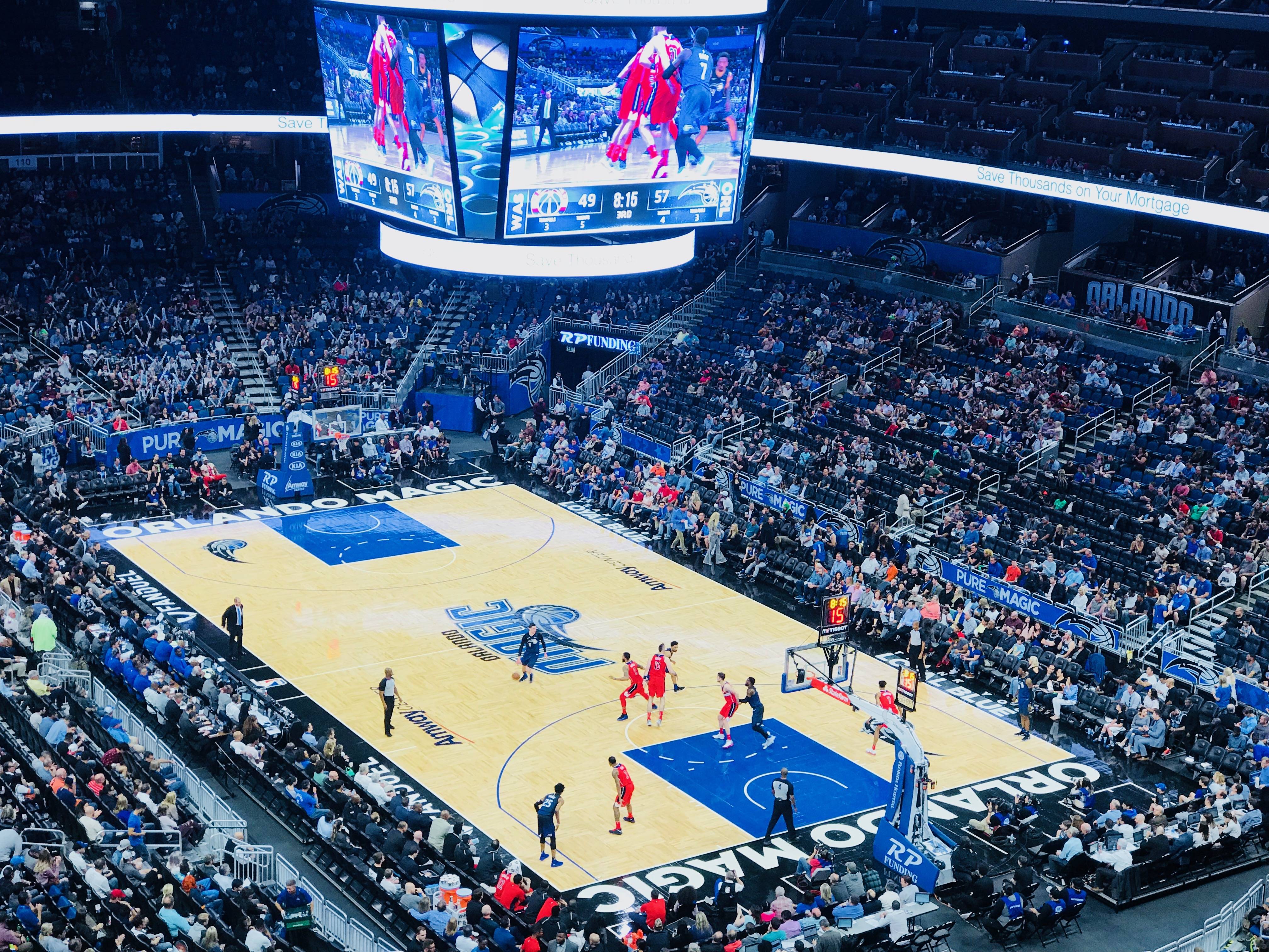 Orlando Magic: como são os Jogos da NBA em Orlando