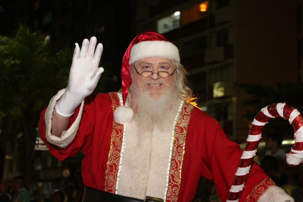 www.juicysantos.com.br - Chegada do Papai Noel em Santos 2018