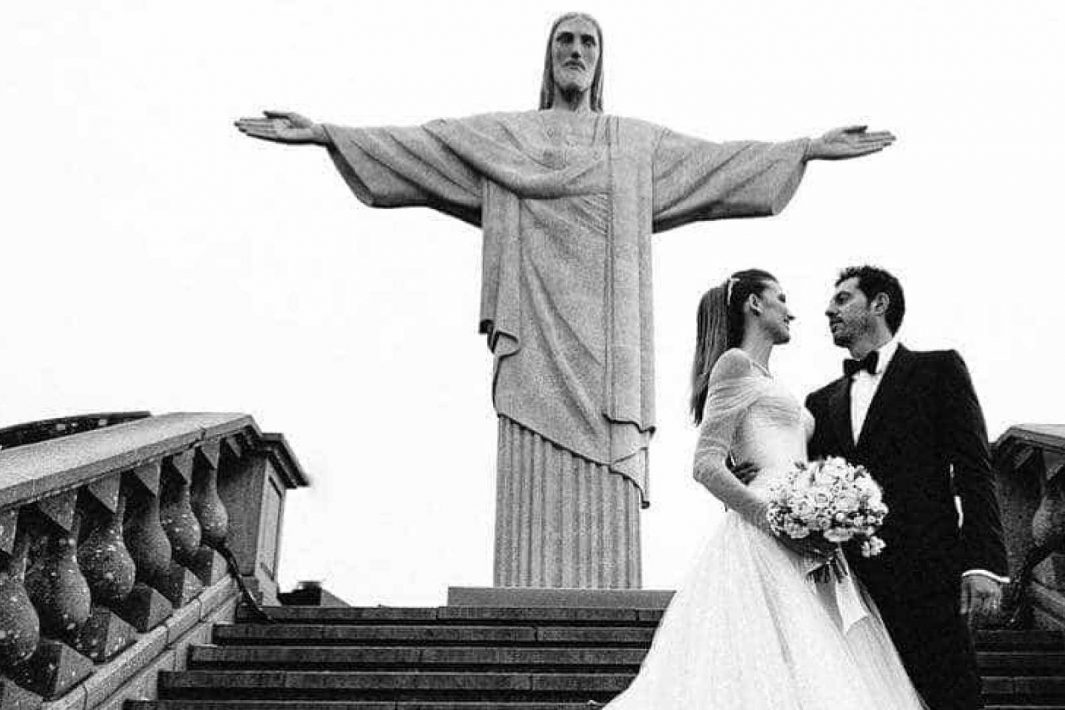 www.juicysantos.com.br - casar no Cristo Redentor