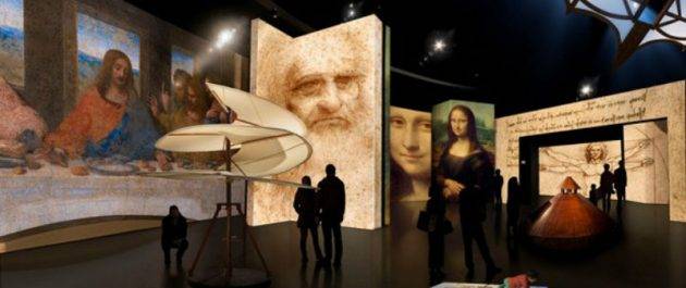 juicysantos.com.br - exposição digital de Leonardo da Vinci