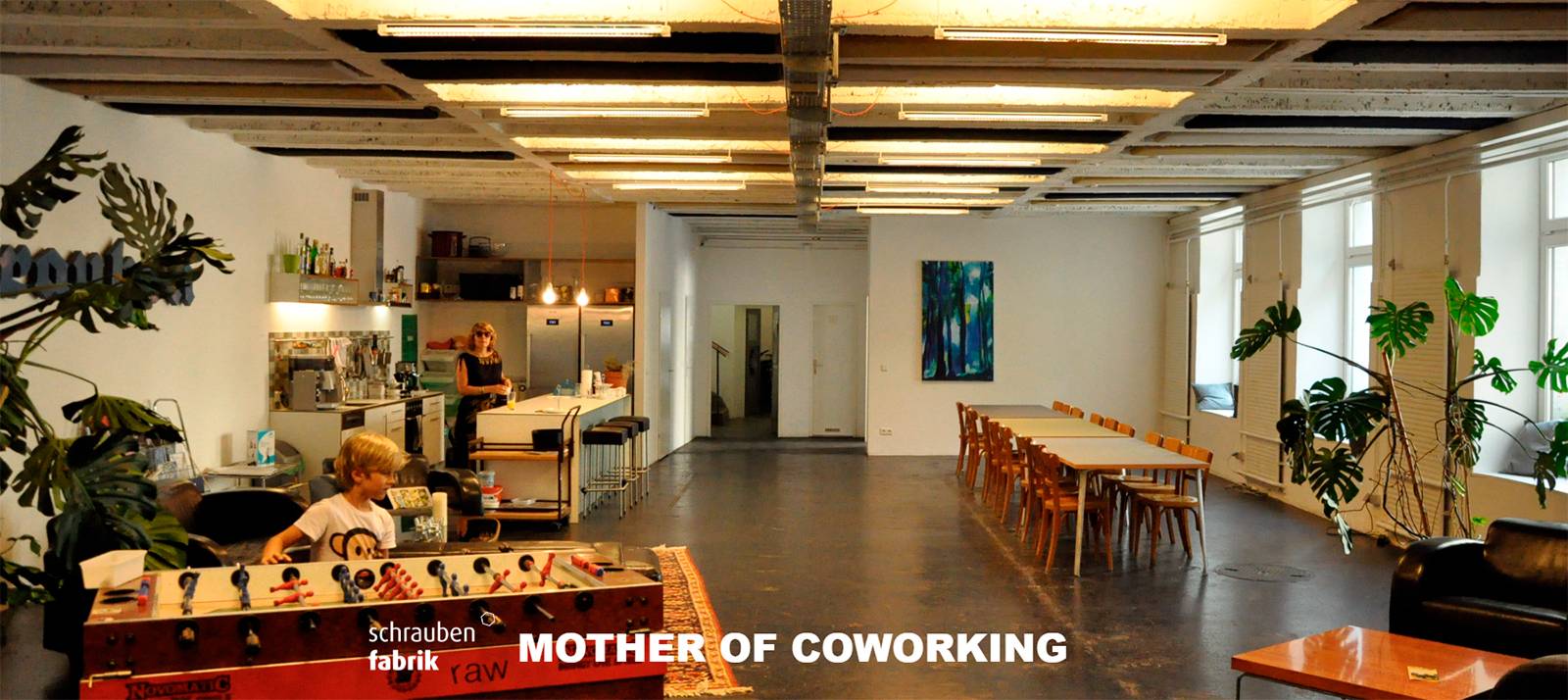 Schraubenfabrik é considerada o espaço "mãe" dos coworkings