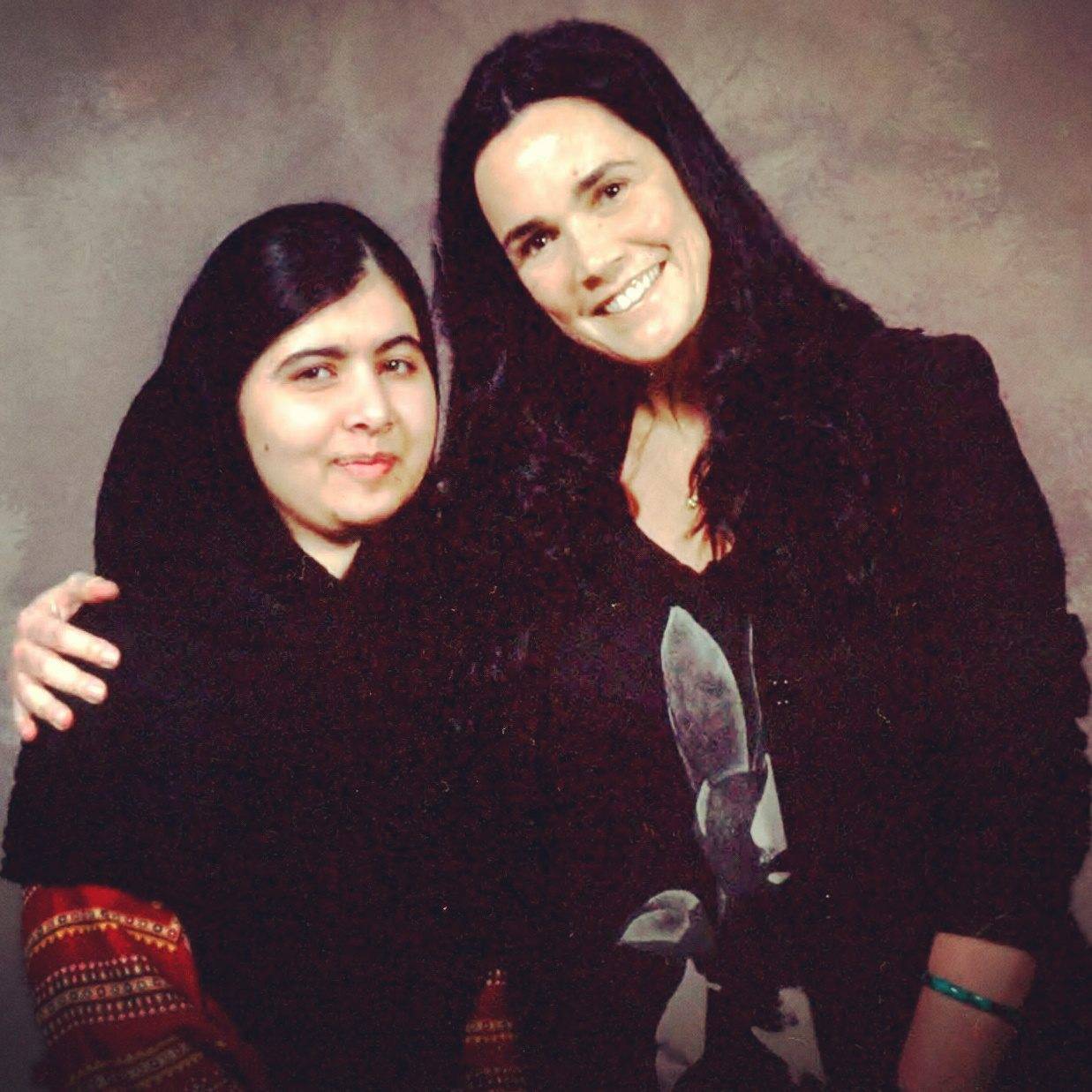 Malala e Adriana Carranca