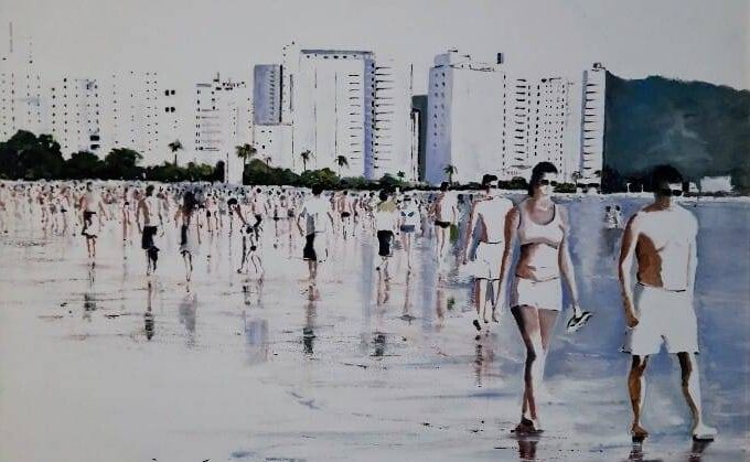 Exposição Cinco Artistas de Santos