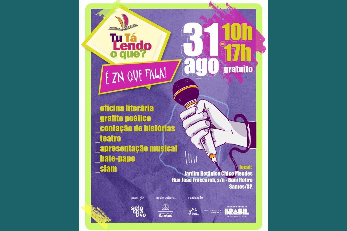 3° edição Tu Tá Lendo O Quê?