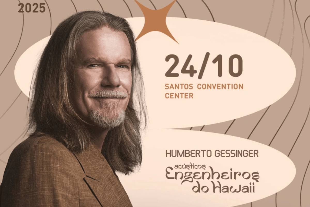 Humberto Gessinger em Santos