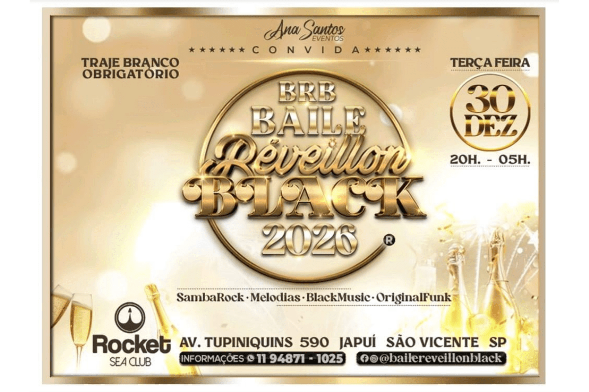 7ª edição do Baile Réveillon Black 2026