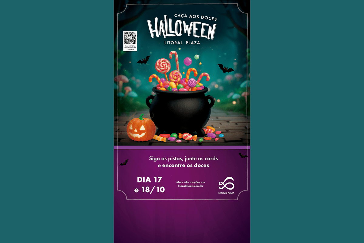 Caça aos Doces Halloween do Litoral Plaza
