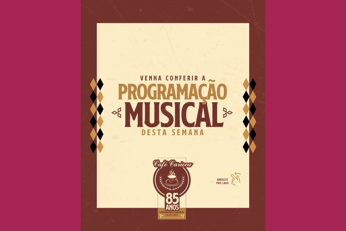 Programação Musical Café Carioca