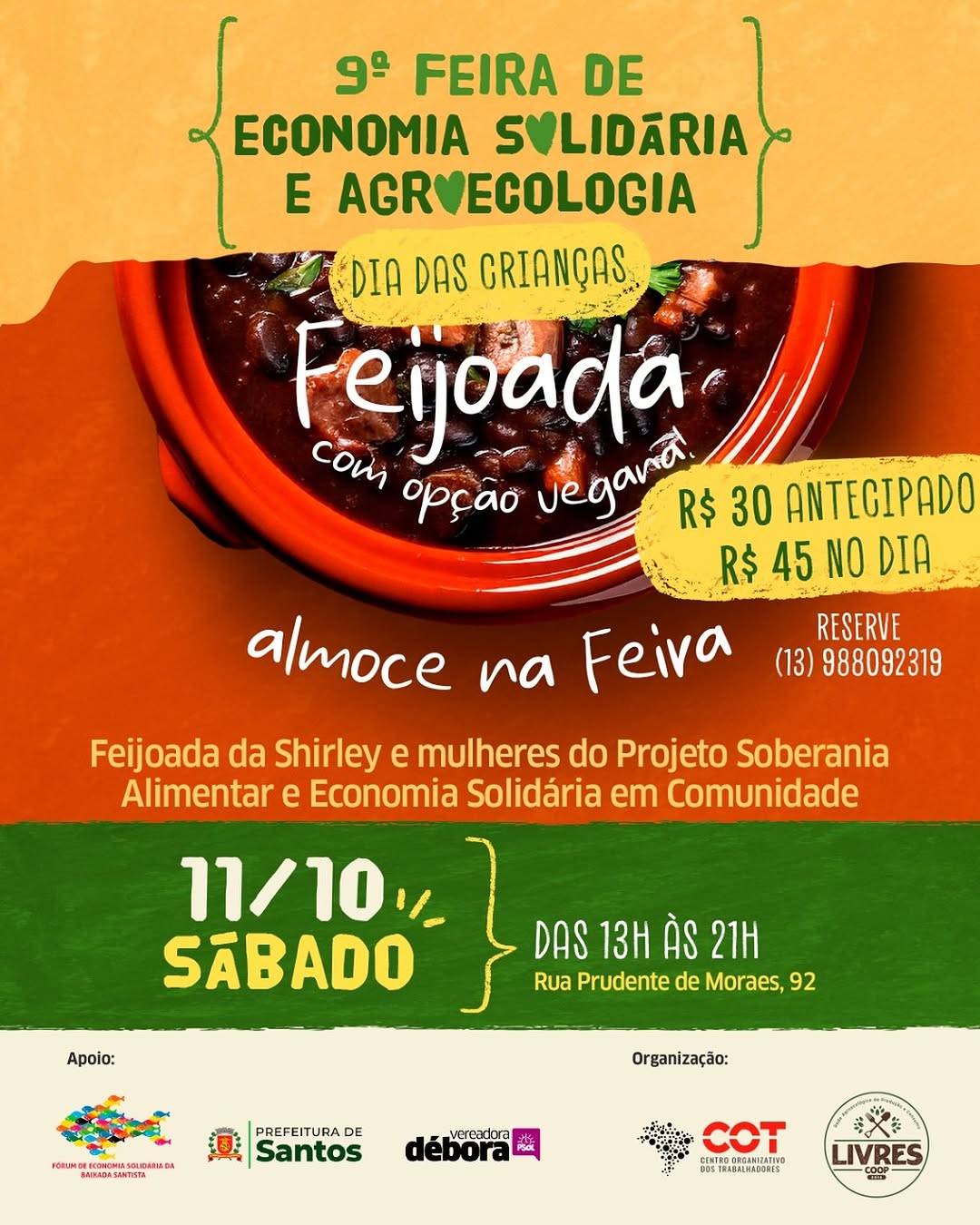 9ª Feira de Economia Solidária e Agroecologia