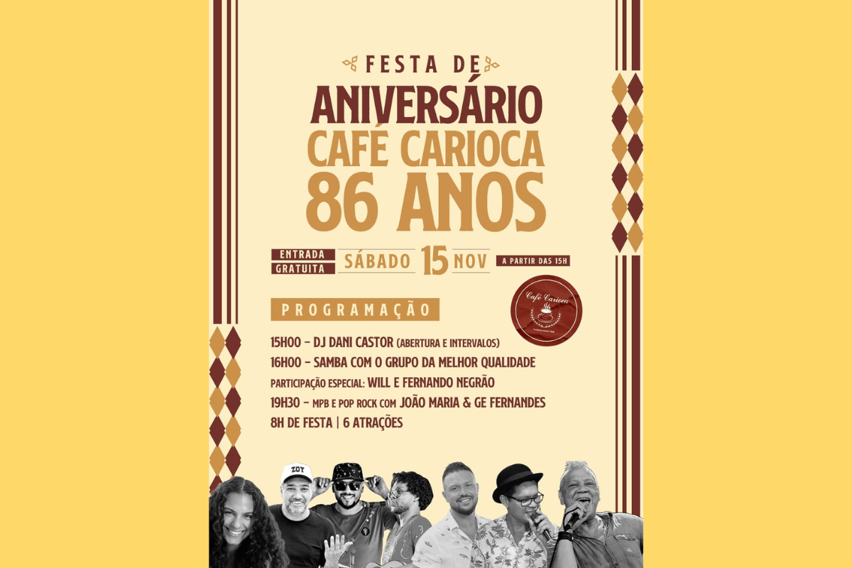 Café Carioca 86 Anos
