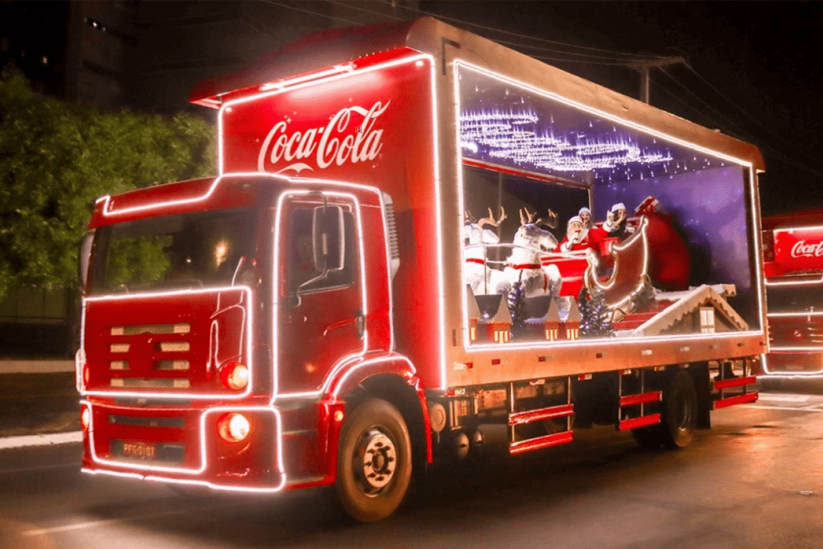 Caravana da Coca-Cola em Santos