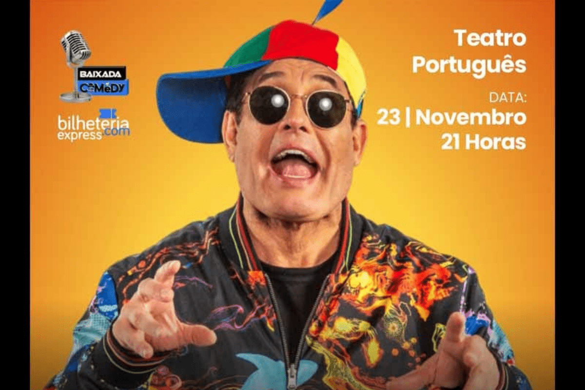 Sérgio Mallandro em Santos