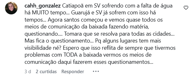 www.juicysantos.com.br - Comentário 1