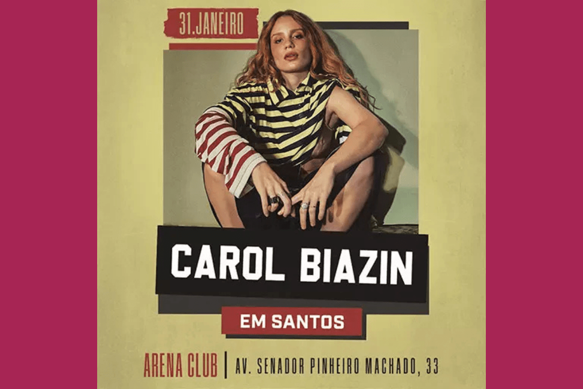 Carol Biazin em Santos