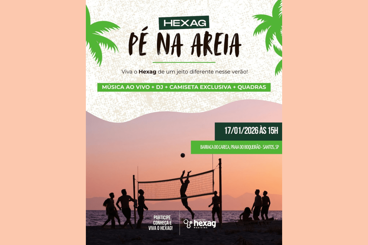 Hexag Pé na Areia