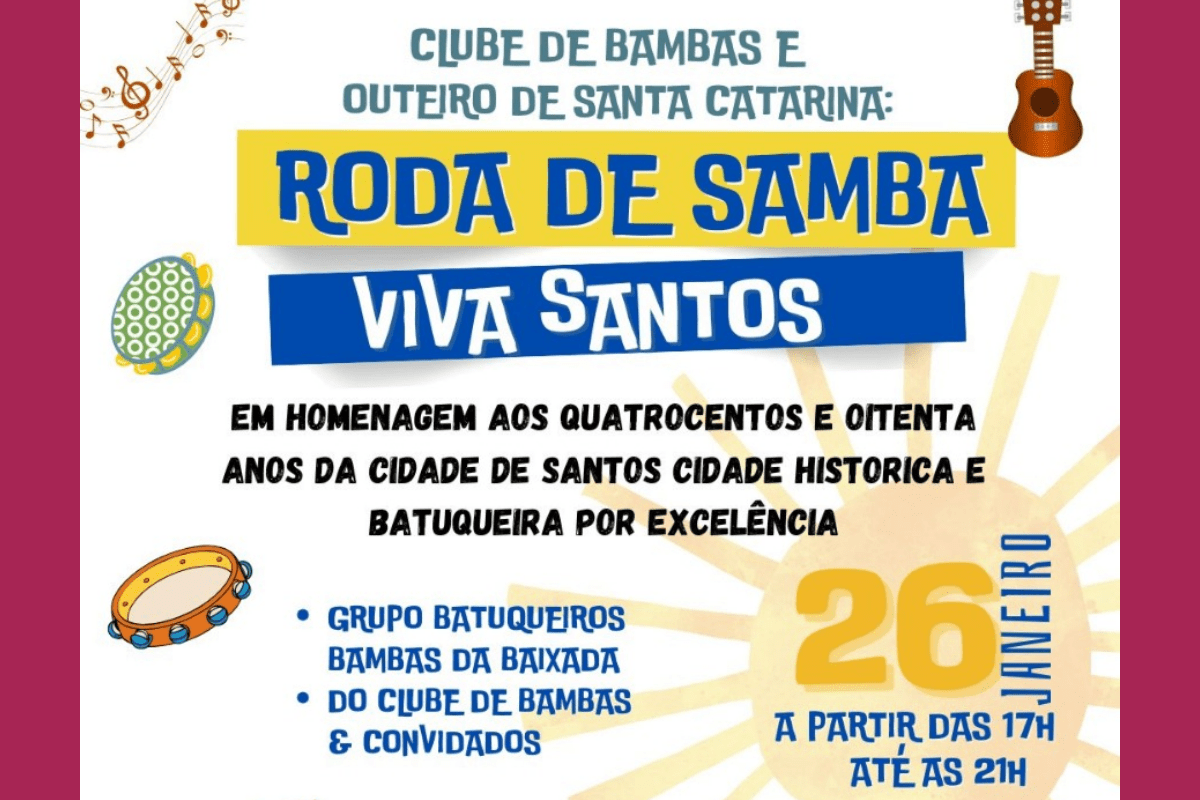 Roda de Samba Viva Santos