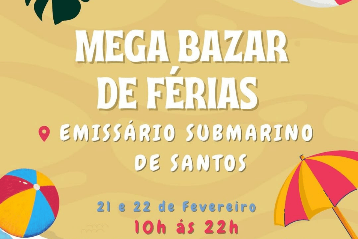 Mega Bazar de Férias