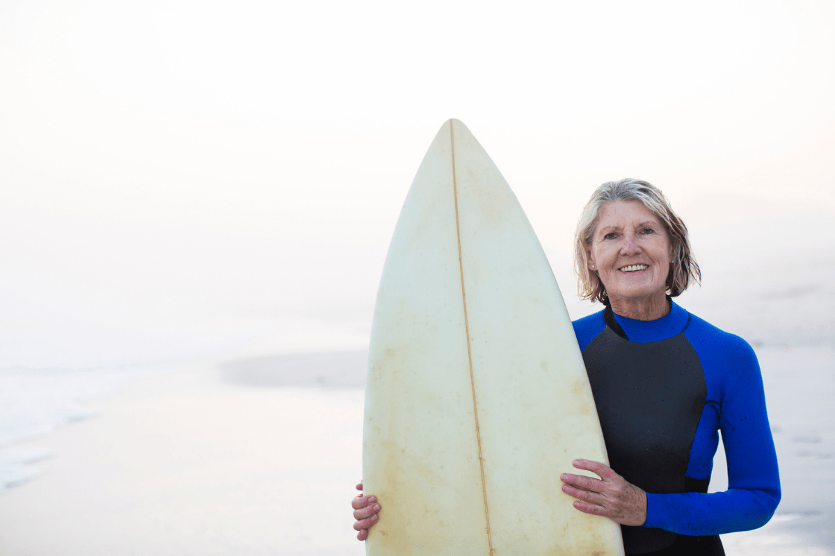 Aulas de surf para mulheres