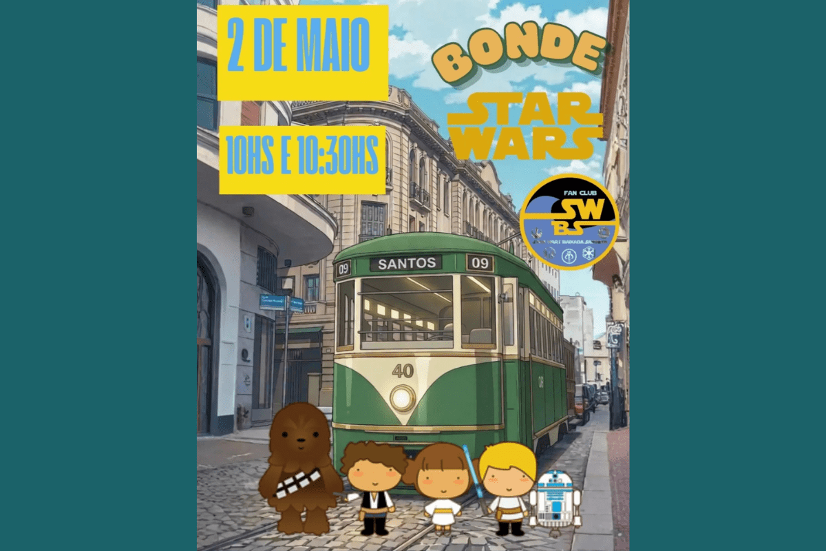 Dia de Star Wars no bonde