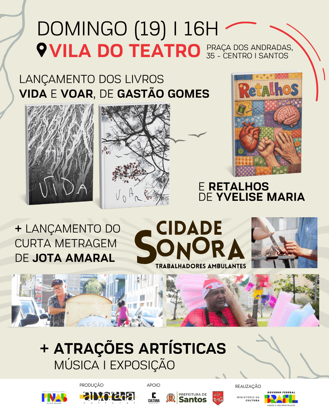 Cultura na Vila do Teatro