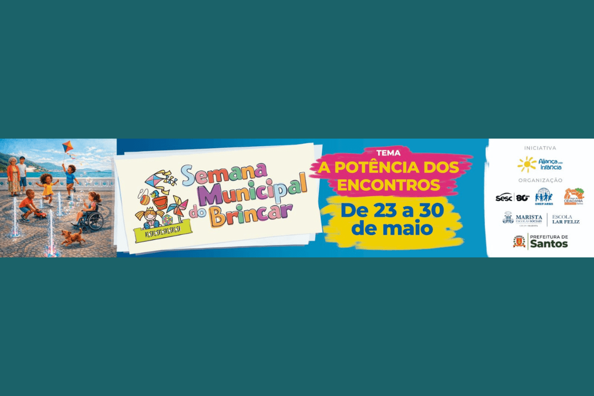 Semana do Brincar em Santos