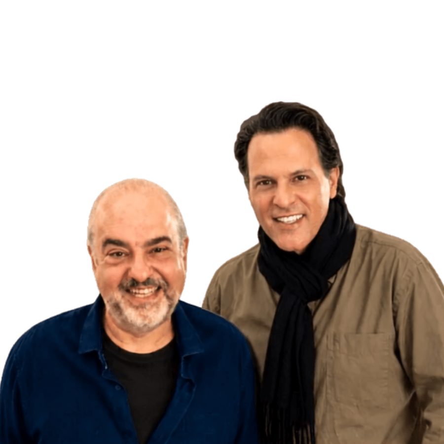 João Marcello Bôscoli e Michel Freidenson