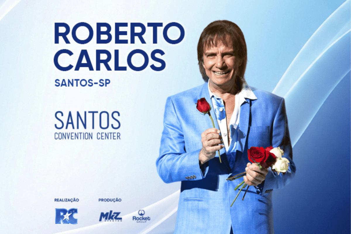 Roberto Carlos em Santos