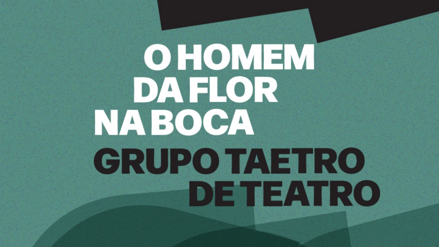 O homem da flor na boca