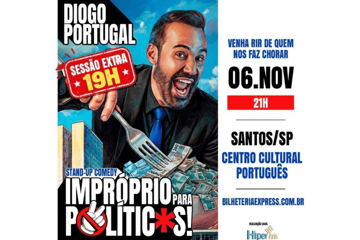 Diogo Portugal em Santos